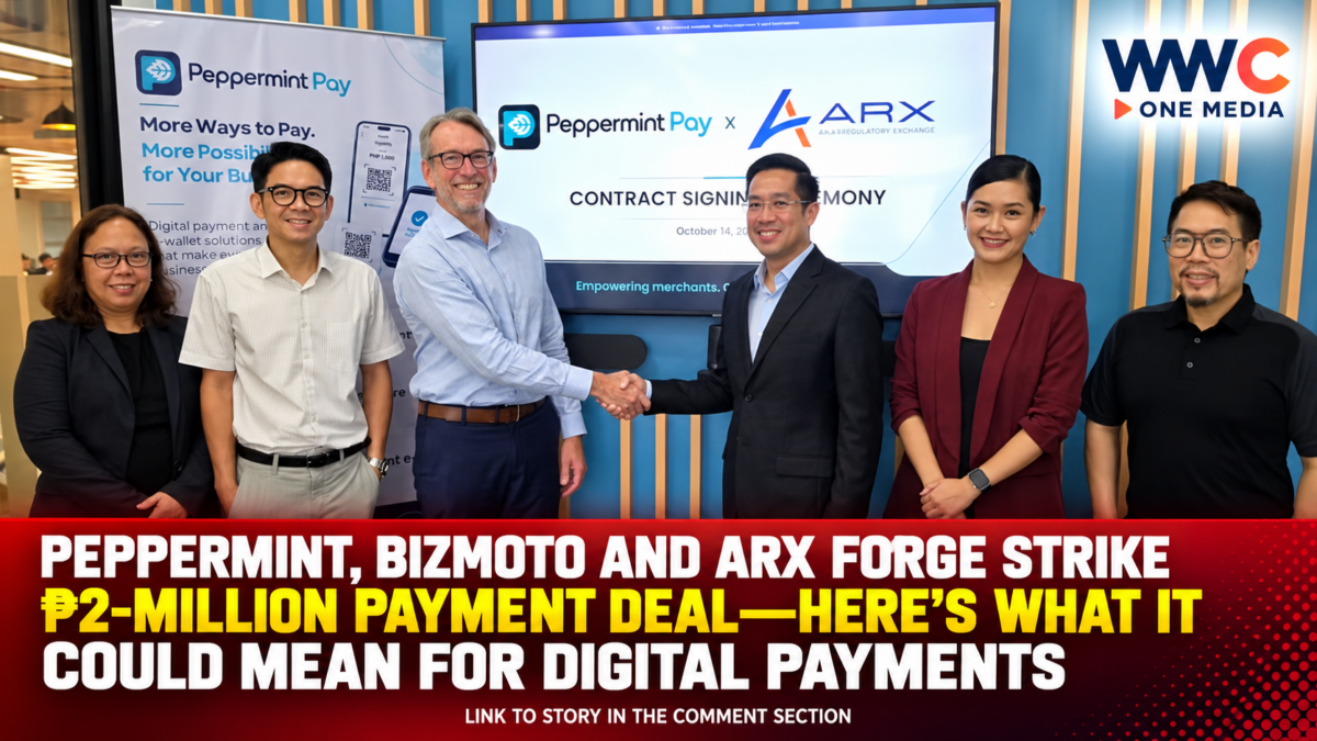 Peppermint, Bizmoto and ARX Forge Strike ₱2-Million Payment Deal—Here’s What It Could Mean for Digital Payments