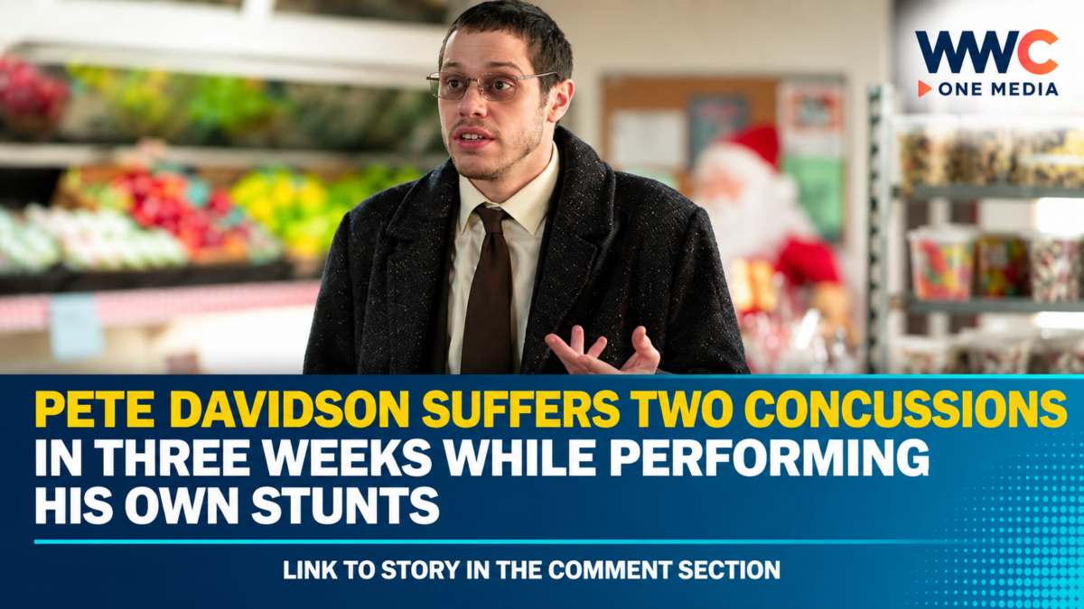 Pete Davidson Suffers Two Concussions in Three Weeks While Performing His Own Stunts