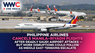 Philippine Airlines Cancels Manila–Riyadh Flights After Deadly Saudi Airport Attacks — But More Disruptions Could Follow as Middle East Tensions Escalate
