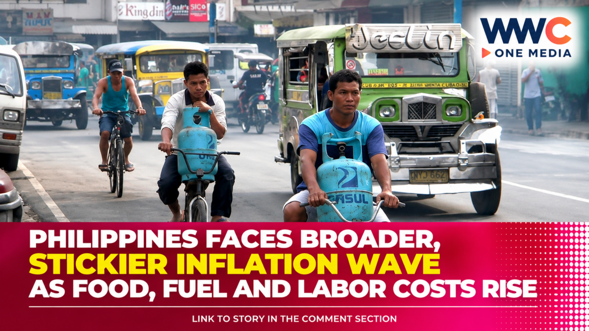 Philippines Faces Broader, Stickier Inflation Wave as Food, Fuel and Labor Costs Rise