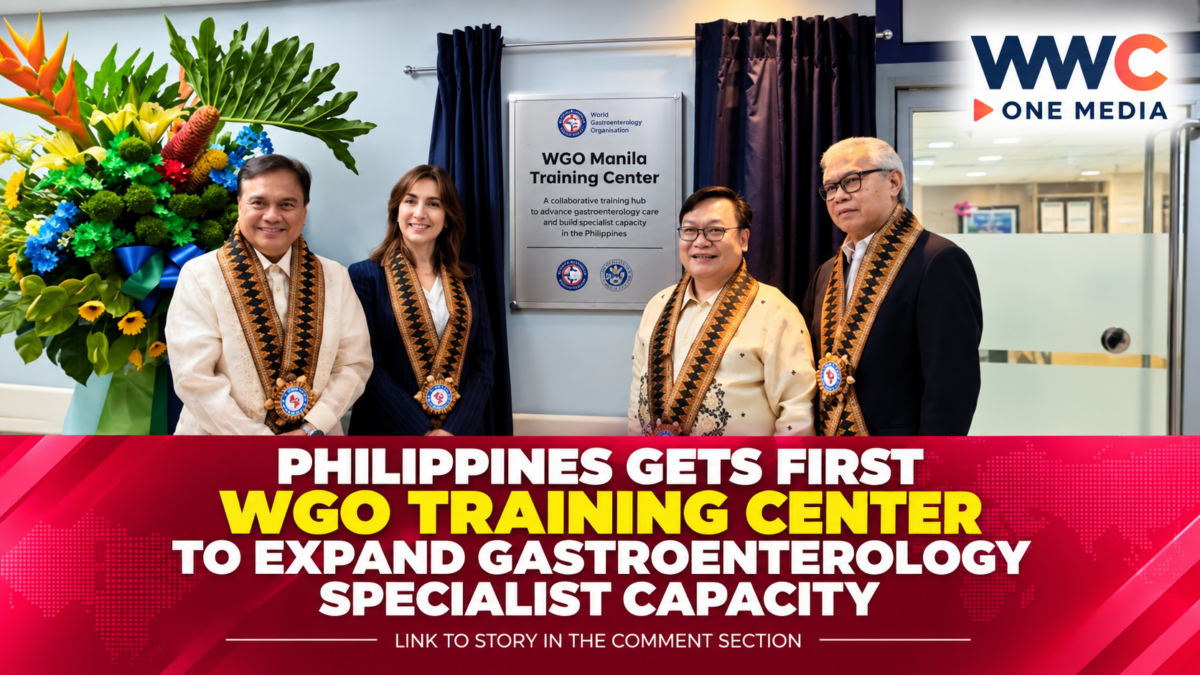 Philippines Gets First WGO Training Center to Expand Gastroenterology Specialist Capacity