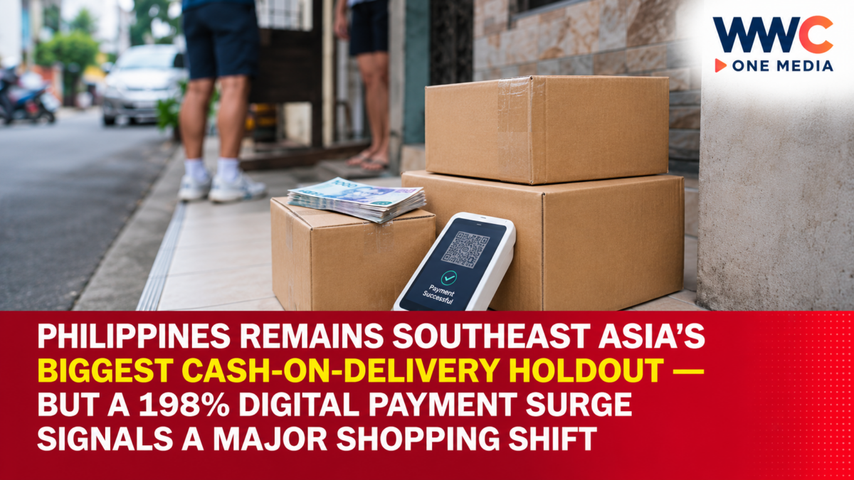 Philippines Remains Southeast Asia’s Biggest Cash-on-Delivery Holdout — But a 198% Digital Payment Surge Signals a Major Shopping Shift