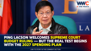 Ping Lacson Welcomes Supreme Court Budget Ruling — But the Real Test Begins With the ₱2027 Spending Plan
