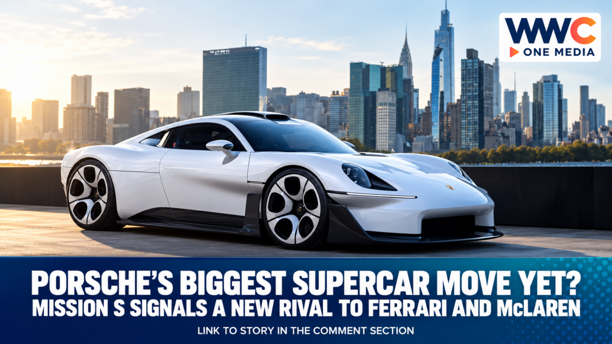 Porsche Prepares Its Biggest Supercar Move Yet as Mission S Signals a New Rival to Ferrari and McLaren
