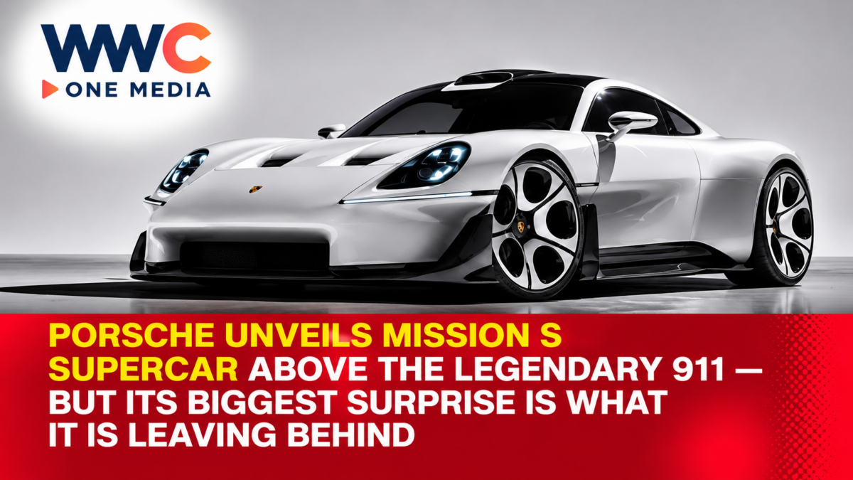 Porsche Unveils Mission S Supercar Above the Legendary 911 — But Its Biggest Surprise Is What It Is Leaving Behind