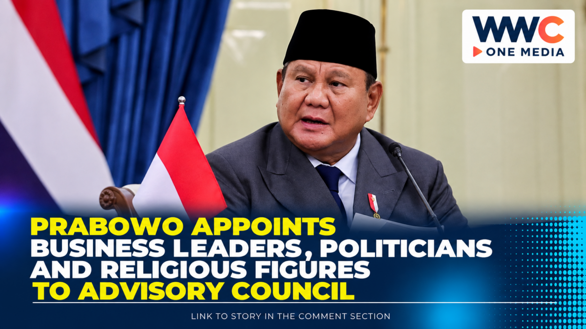 Prabowo Appoints Business Leaders, Politicians and Religious Figures to Advisory Council