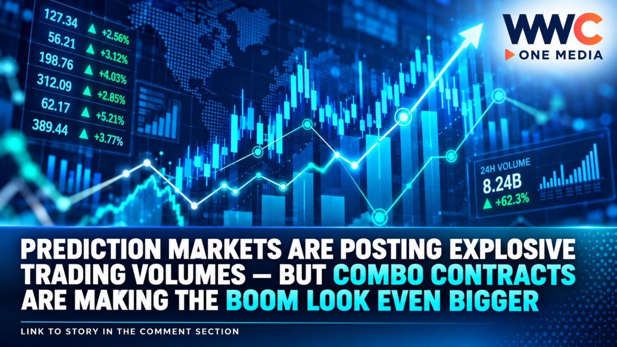 Prediction Markets Are Posting Explosive Trading Volumes — But Combo Contracts Are Making the Boom Look Even Bigger