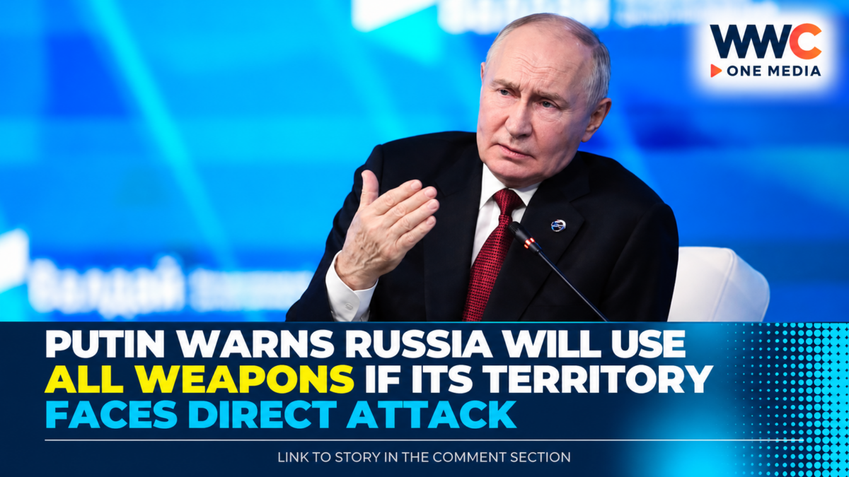 Putin Warns Russia Will Use All Weapons If Its Territory Faces Direct Attack
