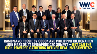 Ramon Ang, Tessie Sy-Coson and Philippine Billionaires Join Marcos at Singapore CEO Summit — But Can the High-Powered Gathering Deliver Real Investments?