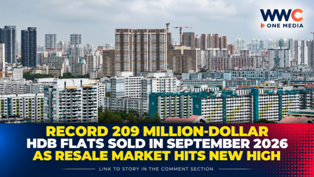 Record 209 Million-Dollar HDB Flats Sold in September 2026 as Resale Market Hits New High