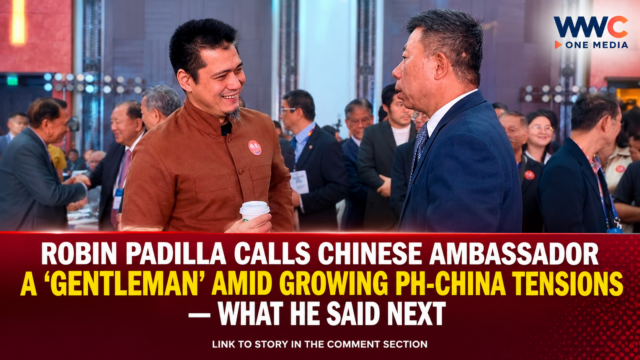 Robin Padilla Calls Chinese Ambassador a ‘Gentleman’ Amid Growing PH-China Tensions — What He Said Next