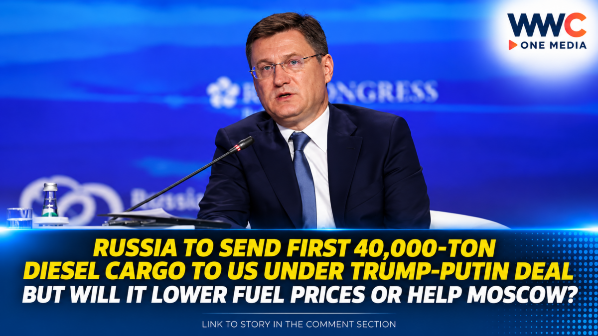 Russia to Send First 40,000-Ton Diesel Cargo to US Under Trump-Putin Deal — But Will It Lower Fuel Prices or Help Moscow?