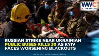 Russian Strike Near Ukrainian Public Buses Kills 30 as Kyiv Faces Worsening Blackouts