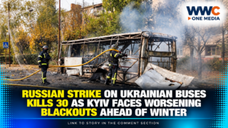 Russian Strike on Ukrainian Buses Kills 30 as Kyiv Faces Worsening Blackouts Ahead of Winter
