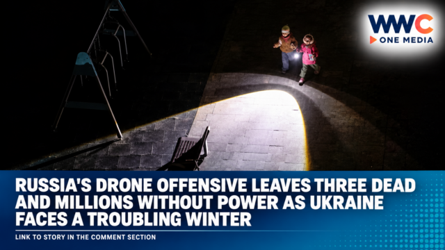 Russia’s Drone Offensive Leaves Three Dead and Millions Without Power as Ukraine Faces a Troubling Winter