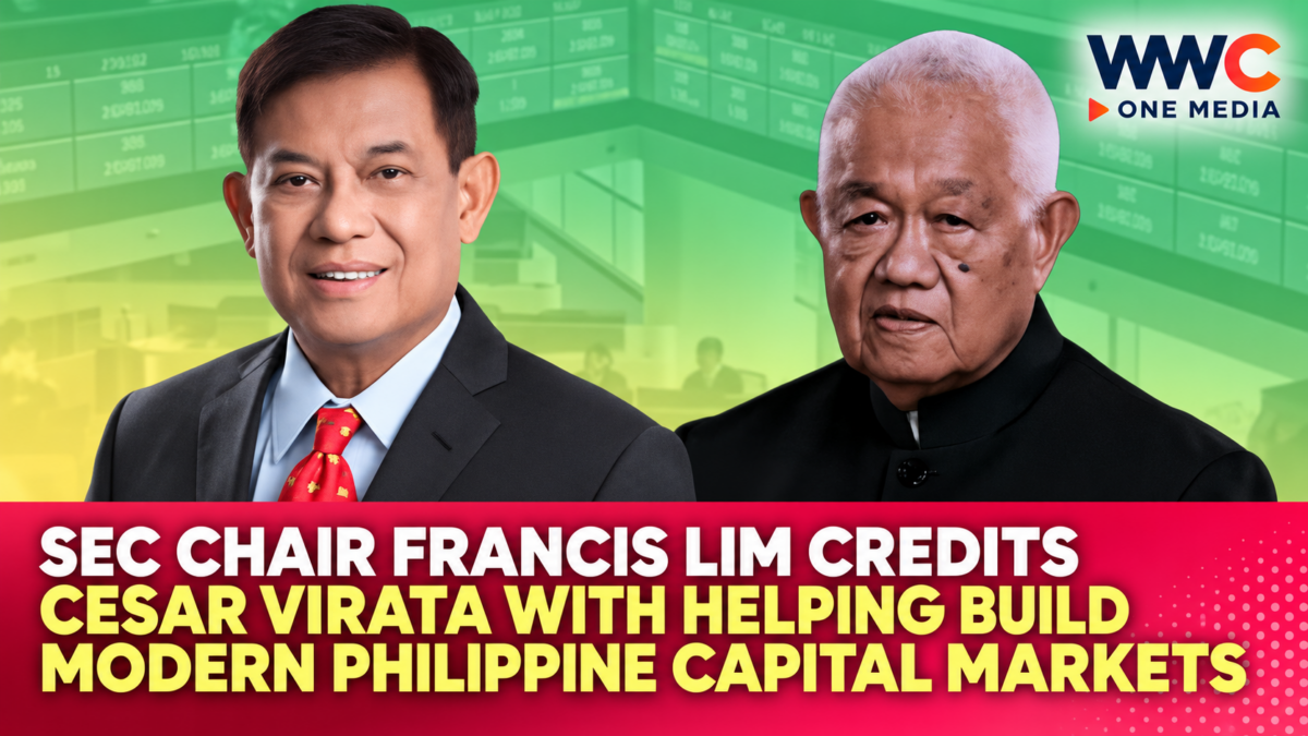 SEC Chair Francis Lim Credits Cesar Virata With Helping Build Modern Philippine Capital Markets