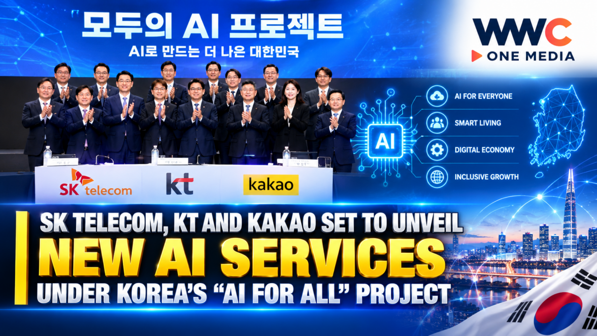 SK Telecom, KT and Kakao Set to Unveil New AI Services Under Korea’s “AI for All” Project