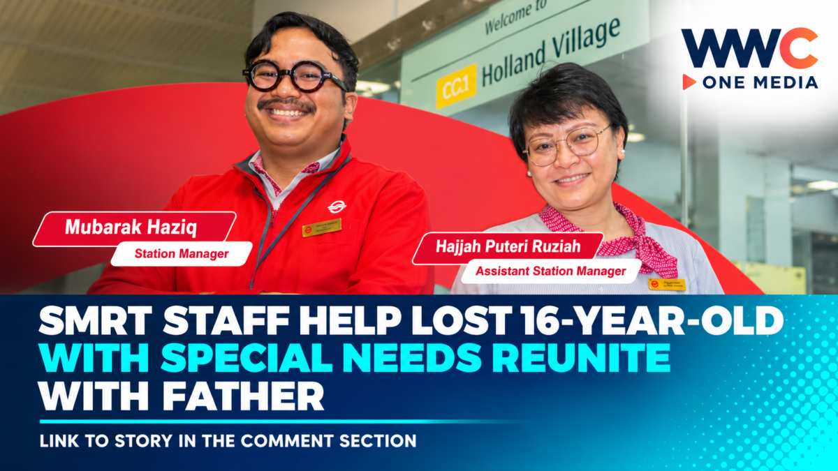 SMRT Staff Help Lost 16-Year-Old With Special Needs Reunite With Father
