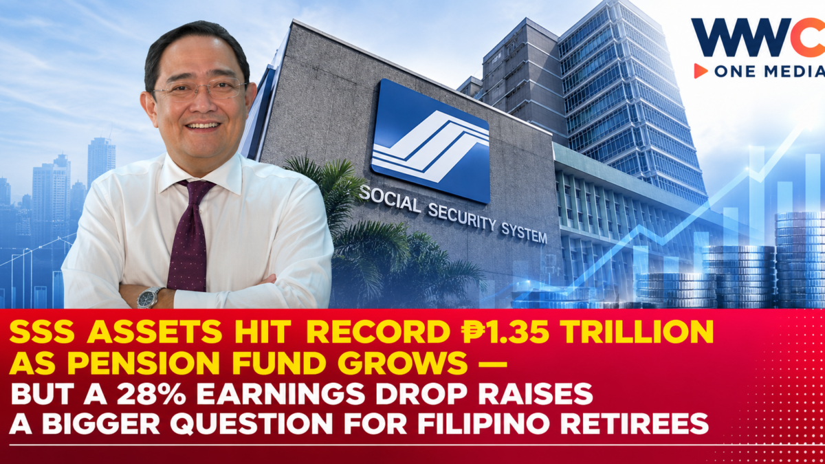 SSS Assets Hit Record ₱1.35 Trillion as Pension Fund Grows — But a 28% Earnings Drop Raises a Bigger Question for Filipino Retirees