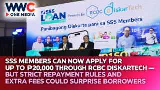 SSS Members Can Now Apply for Up to ₱20,000 Through RCBC DiskarTech — But Strict Repayment Rules and Extra Fees Could Surprise Borrowers
