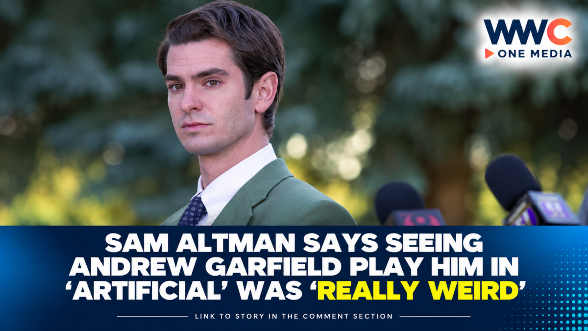 Sam Altman Says Seeing Andrew Garfield Play Him in ‘Artificial’ Was ‘Really Weird’