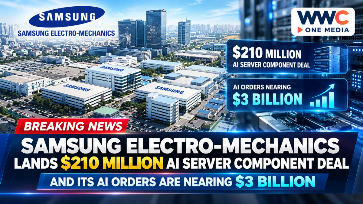 Samsung Electro-Mechanics Lands $210 Million AI Server Component Deal — And Its AI Orders Are Nearing $3 Billion