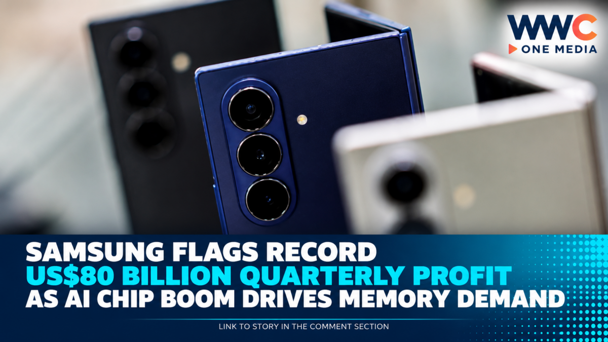 Samsung Flags Record US$80 Billion Quarterly Profit as AI Chip Boom Drives Memory Demand