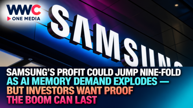 Samsung’s Profit Could Jump Nine-Fold as AI Memory Demand Explodes — But Investors Want Proof the Boom Can Last