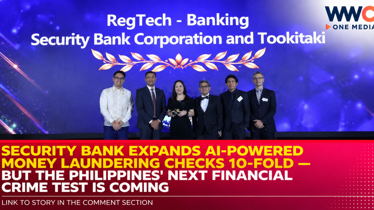 Security Bank Expands AI-Powered Money Laundering Checks 10-Fold — But the Philippines’ Next Financial Crime Test Is Coming