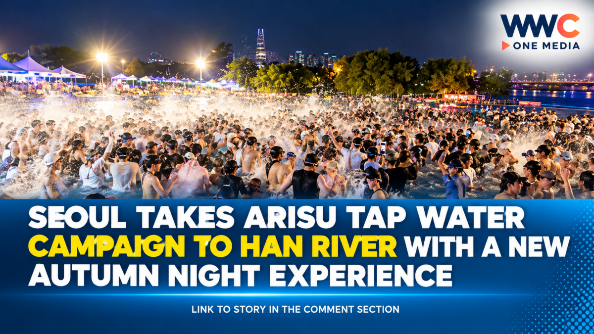 Seoul Takes Arisu Tap Water Campaign to Han River With a New Autumn Night Experience