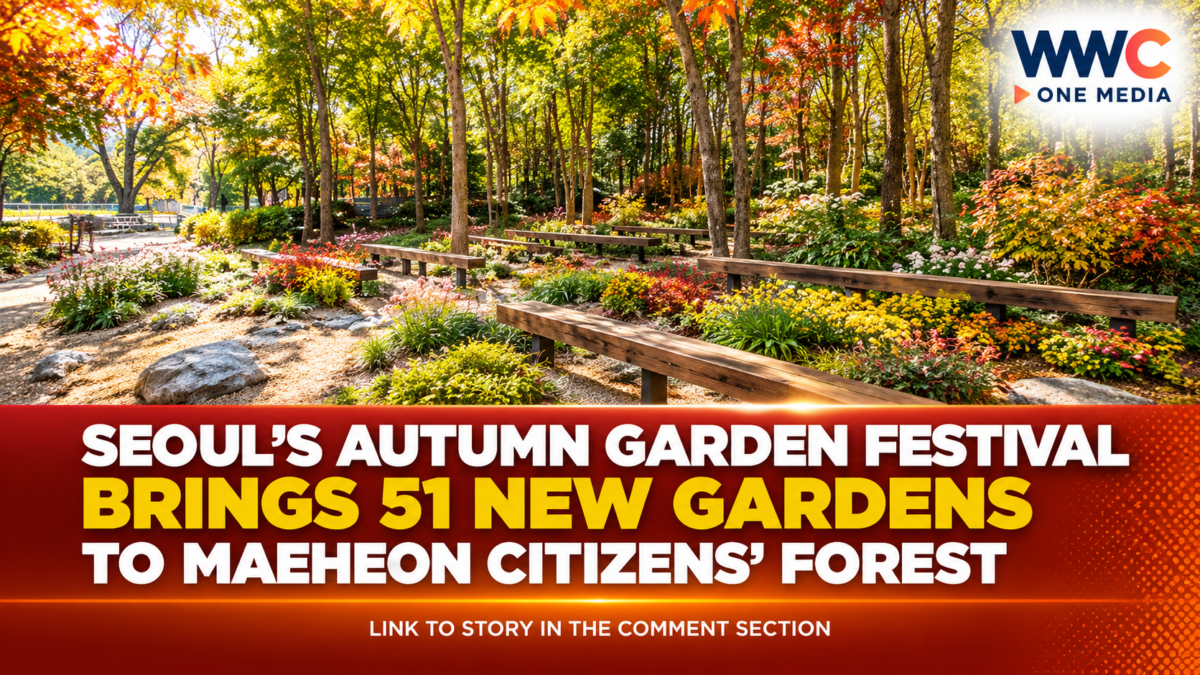 Seoul’s Autumn Garden Festival Brings 51 New Gardens to Maeheon Citizens’ Forest