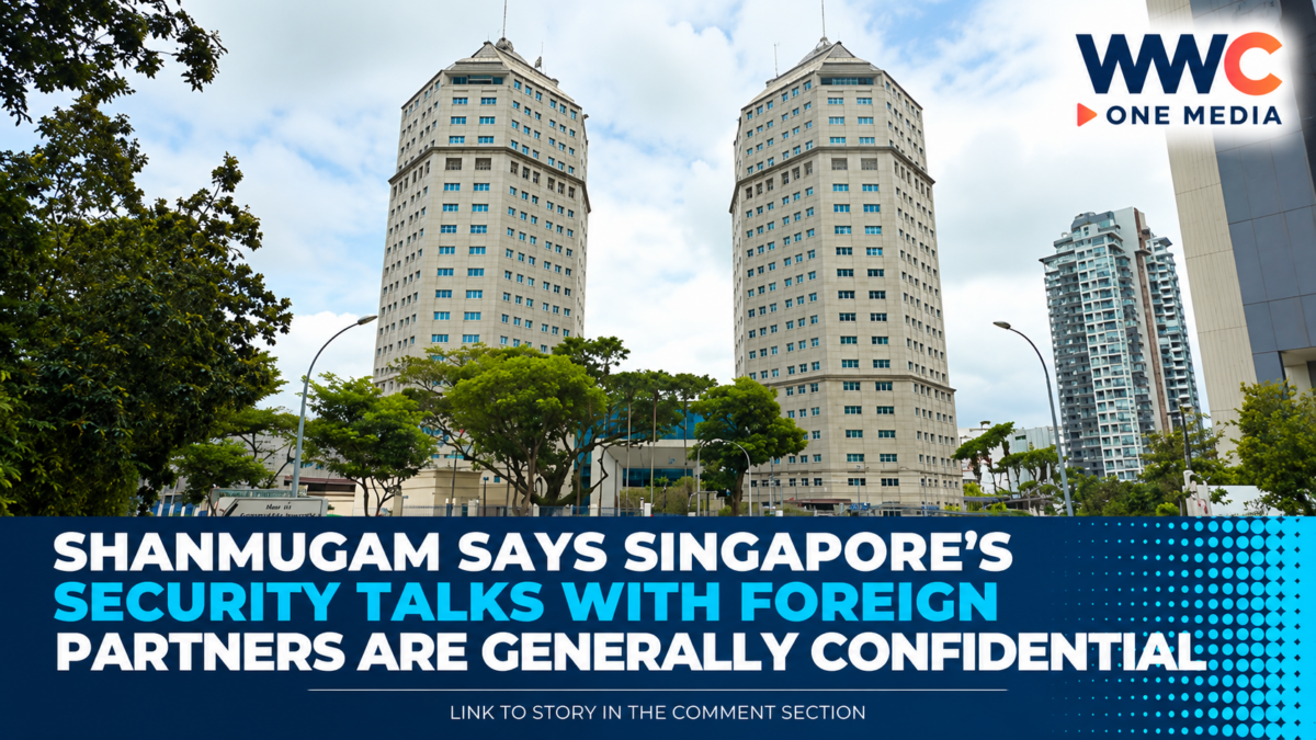 Shanmugam Says Singapore’s Security Talks With Foreign Partners Are Generally Confidential