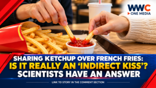 Sharing Ketchup Over French Fries: Is It Really an “Indirect Kiss”? Scientists Have an Answer