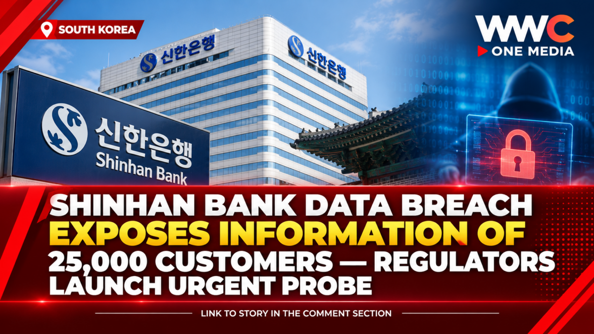 Shinhan Bank Data Breach Exposes Information of 25,000 Customers — Regulators Launch Urgent Probe