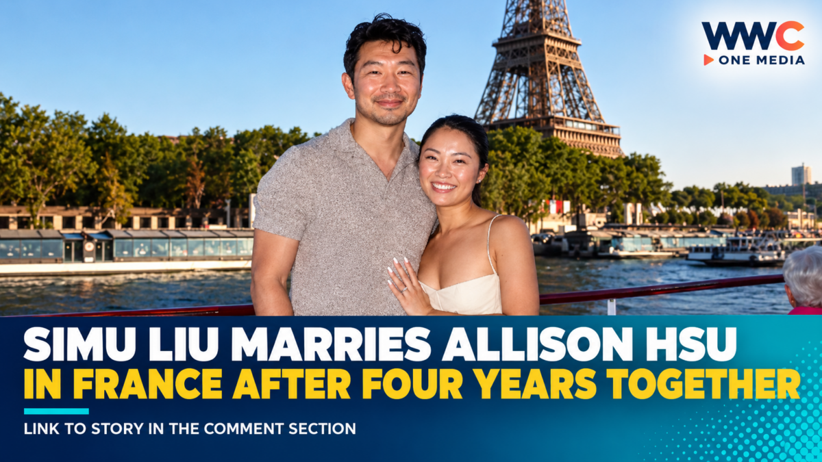 Simu Liu Marries Allison Hsu in France After Four Years Together