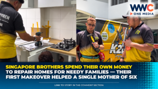 Singapore Brothers Spend Their Own Money to Repair Homes for Needy Families — Their First Makeover Helped a Single Mother of Six