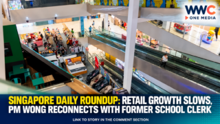 Singapore Daily Roundup: Retail Growth Slows, PM Wong Reconnects With Former School Clerk