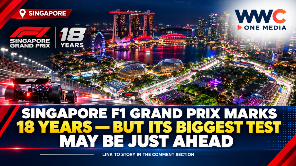Singapore F1 Grand Prix Marks 18 Years — But Its Biggest Test May Be Just Ahead