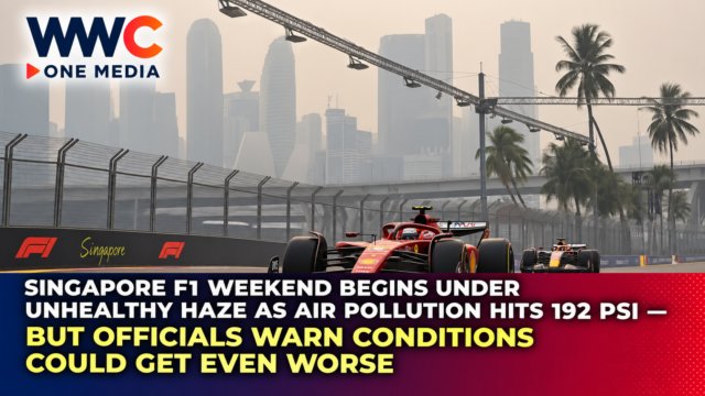 Singapore F1 Weekend Begins Under Unhealthy Haze as Air Pollution Hits 192 PSI — But Officials Warn Conditions Could Get Even Worse