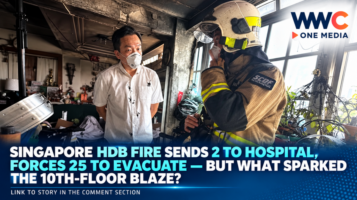 Singapore HDB Fire Sends 2 to Hospital, Forces 25 to Evacuate — But What Sparked the 10th-Floor Blaze?