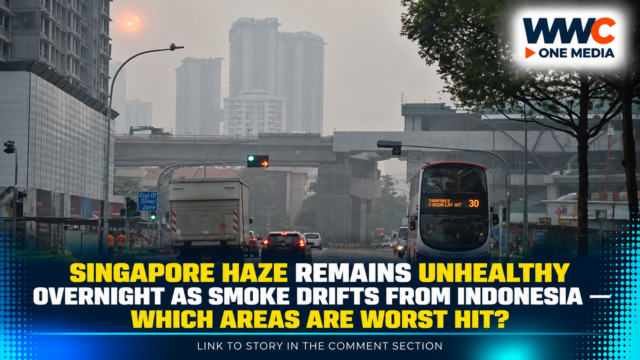 Singapore Haze Remains Unhealthy Overnight as Smoke Drifts From Indonesia — Which Areas Are Worst Hit?