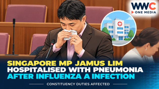 Singapore MP Jamus Lim Hospitalised With Pneumonia After Influenza A Infection — Constituency Duties Affected