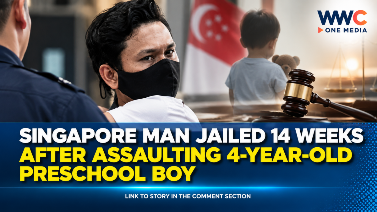 Singapore Man Jailed 14 Weeks After Assaulting 4-Year-Old Preschool Boy