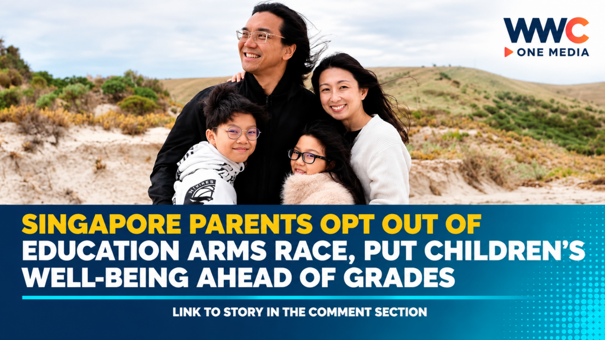 Singapore Parents Opt Out of Education Arms Race, Put Children’s Well-Being Ahead of Grades