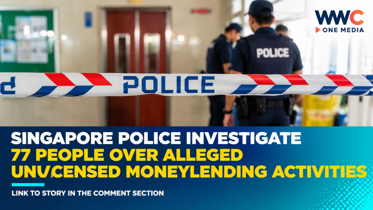 Singapore Police Investigate 77 People Over Alleged Unlicensed Moneylending Activities