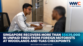 Singapore Recovers More Than S$639,000 in Unpaid Fines From Foreign Motorists at Woodlands and Tuas Checkpoints