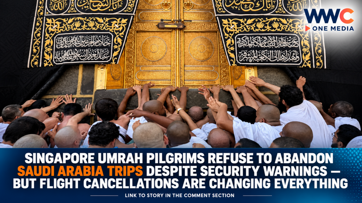 Singapore Umrah Pilgrims Refuse to Abandon Saudi Arabia Trips Despite Security Warnings — But Flight Cancellations Are Changing Everything