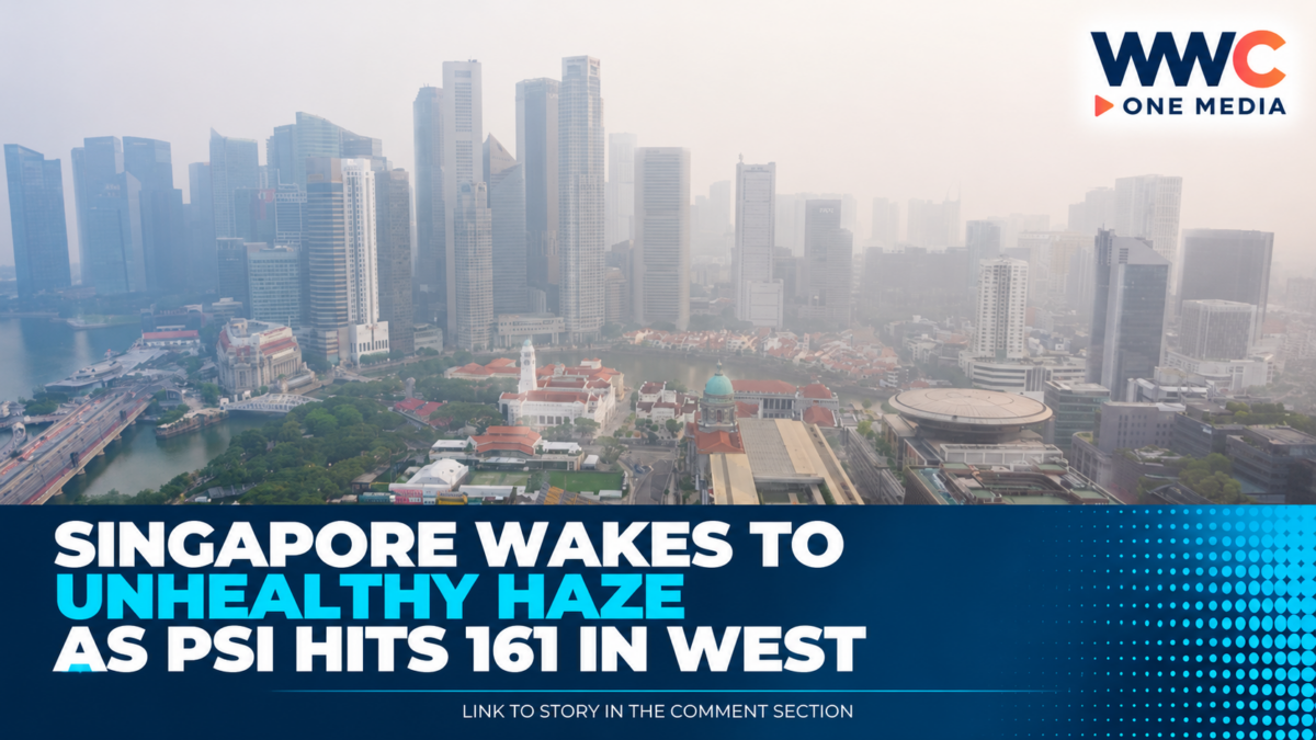 Singapore Wakes to Unhealthy Haze as PSI Hits 161 in West