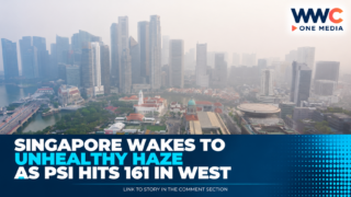Singapore Wakes to Unhealthy Haze as PSI Hits 161 in West