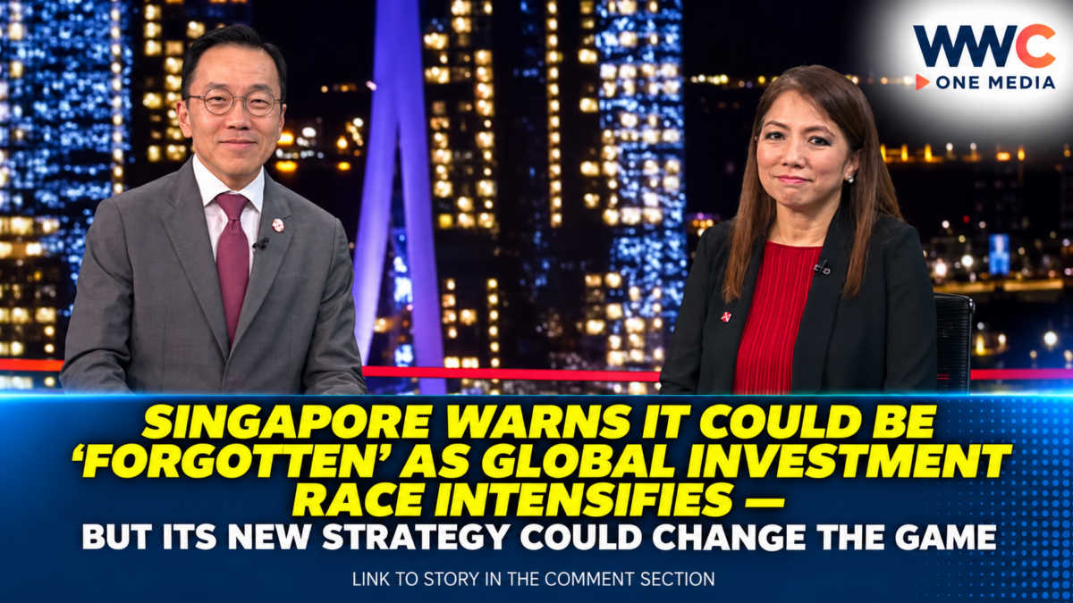 Singapore Warns It Could Be ‘Forgotten’ as Global Investment Race Intensifies — But Its New Strategy Could Change the Game